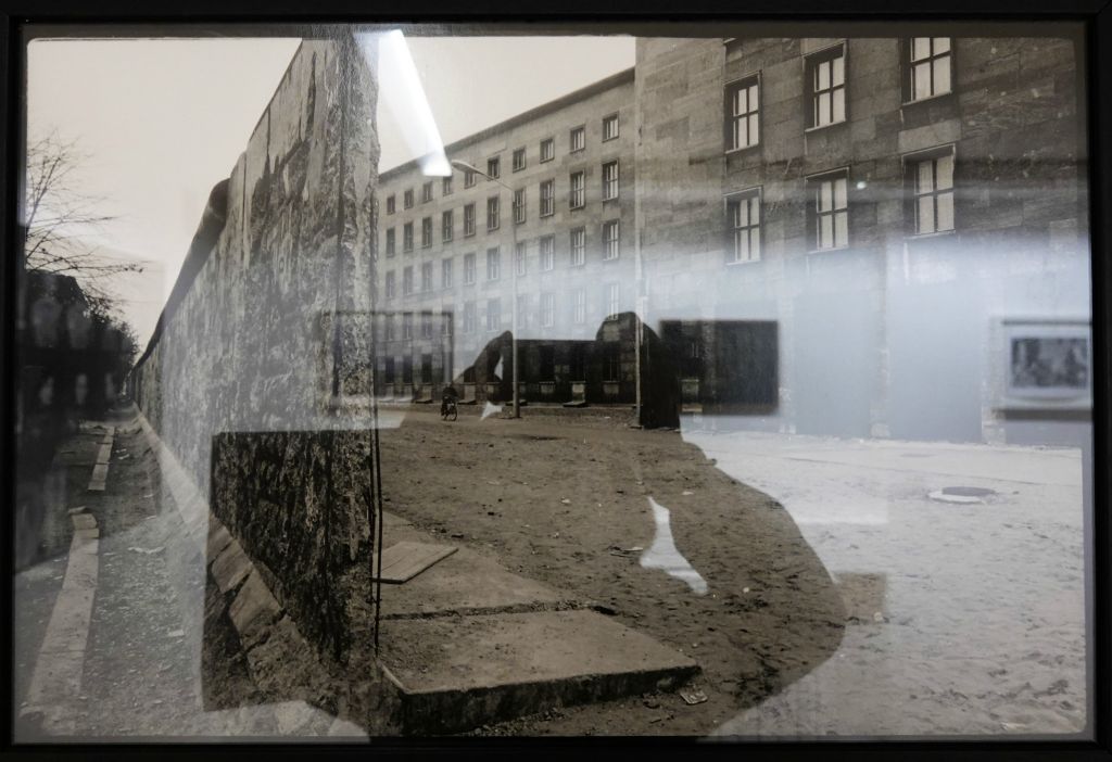en 1989, le Mur Est / Ouest de Berlin